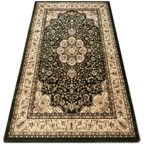 RugsX Preproge Preproga ROYAL AGY vzorec 0521 temno zelena 150x300 cm Zelena Cene