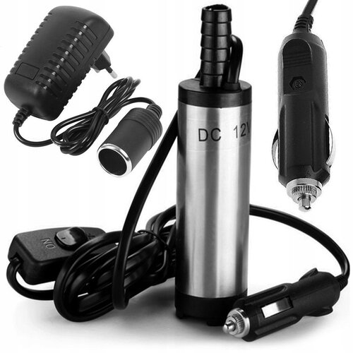  Potopna črpalka - pumpa 12V za tekočine in dizel + 220V adapter Slike