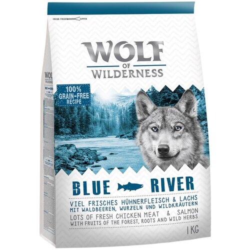 Wolf of Wilderness "Blue River" - losos - 5 x 1 kg Cijene