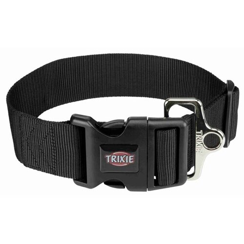 Trixie premium ogrlica m-l 40-60cm/50mm crna 1999301 Cene