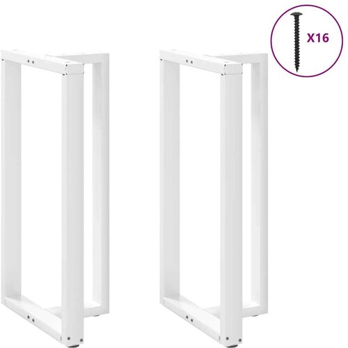  Noge za barski stol T-oblika 2 kom 60x35x(110-111) cm čelik Slike
