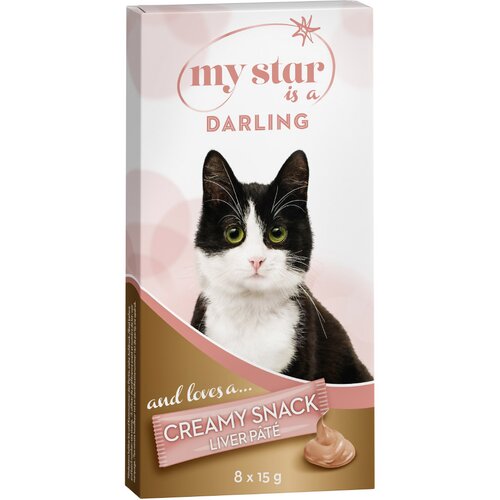 My Star is a Darling - Jetrna klobasa Creamy Snack - 8 x 15 g Slike