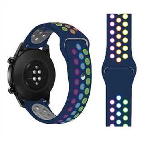 INF Silikonski pašček za uro za Samsung, Huawei in Garmin Blue 22 mm, (21235574) Cene
