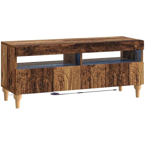  LED TV kabinet Staro drvo Konstruirano drvo Slike