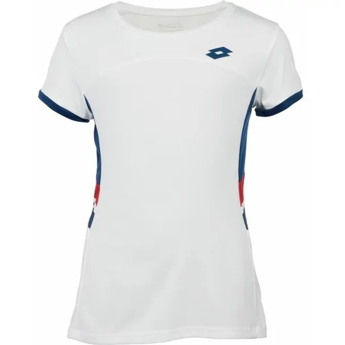 Lotto SQUADRA G III TEE Sportska majica za djevojčice, bijela, veličina