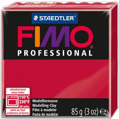 FIMO Prof polimerna masa 29, karmin, 85g, (20633673) Cene
