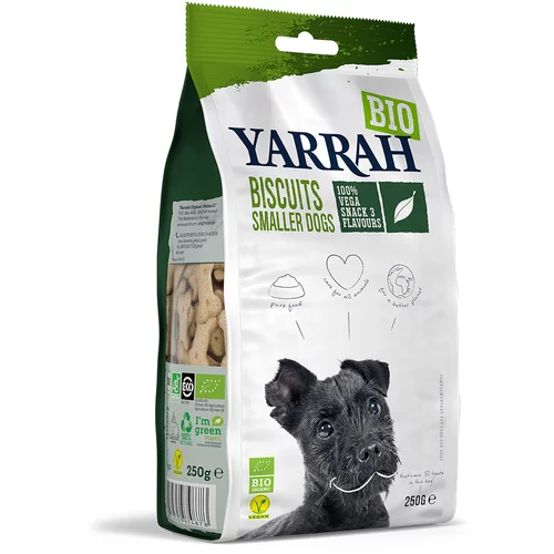 Yarrah Bio vegetarijanski multi keksi za pse - 3 x 250 g