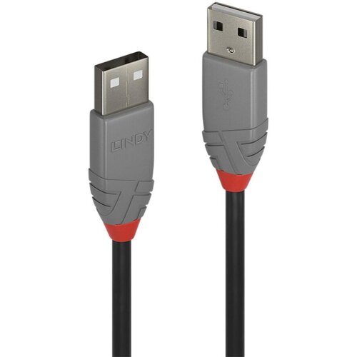 Lindy 36692 USB kabel 1 m USB 2.0 USB A Crno, Sivo Cene