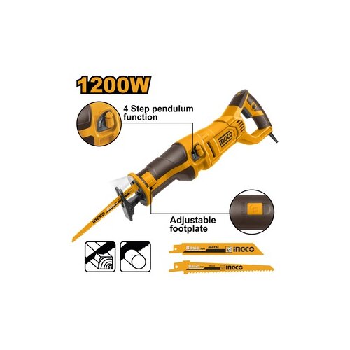  INGCO EL Univerzalna testera - lisičarka 1200 W RS12001 Cene