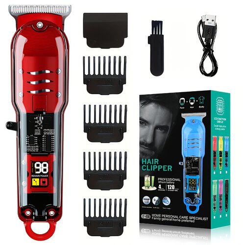 INF Profesionalni strižnik za lase z LED zaslonom Red, (5000072131) Slike