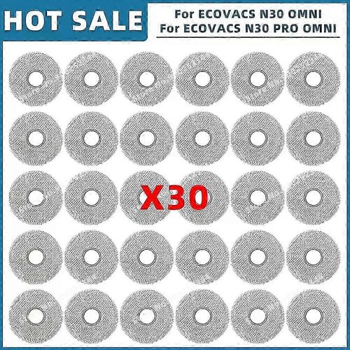 INORCO Velja za primerno za ECOVACS DEBOT N30 OMNI / N30 PRO OMNI Rezervni deli Dodatki Glavna stranska krtaa Hepa Filter Mop Pad Vreka za prah, (21984344) Slike