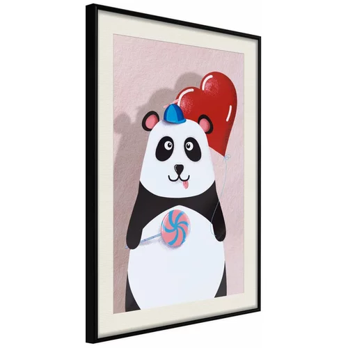  Poster - Happy Panda 40x60