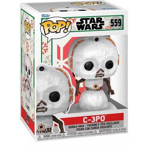 Funko POP Star Wars: Holiday - C-3PO (SNWMN) ( 050537 ) Cene