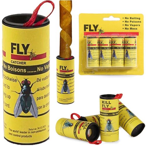  4x ljepilo za muhe zamka za insekte 60cm papir za muhe Flypaper Slike
