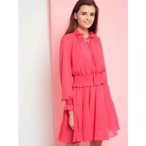 Cocomore Dress with a tie under the neck Boutiqe pink