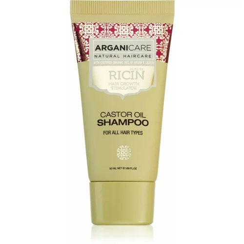 Arganicare Ricin stimulativni šampon 50 ml