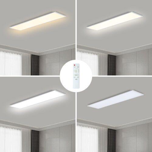  Brilagi - LED prigu&amp;scaron;iva svetiljka SLIMFRAME LED/58W/230V 120x30 cm bela + daljinski upravljač Slike
