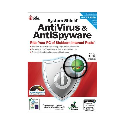 iolo system shield antivirus and antispyware 5 devices 1 year key global Cene