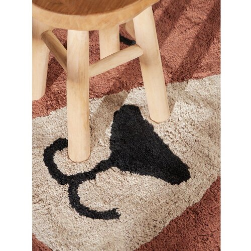 Hanse Home Smeđi periv/ručno rađen pamučan dječji tepih 101x120 cm Snuggle Benni &amp;ndash; Slike