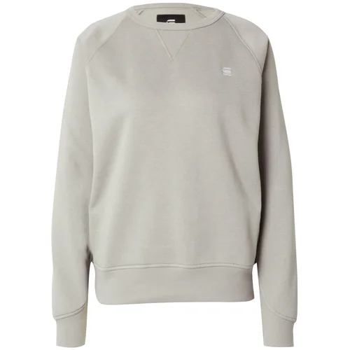 G-star Raw Sweater majica 'Premium Core 2.0' siva melange