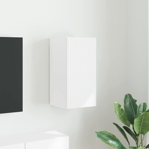 TV zidni ormar Zidne Bijelo 30 x 31 x 60 cm Konstruirano drvo Cene