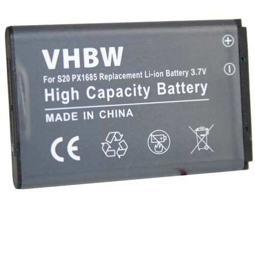 VHBW Baterija PX1685 za Toshiba Camileo S20 / S40 / S45, 1100 mAh Slike