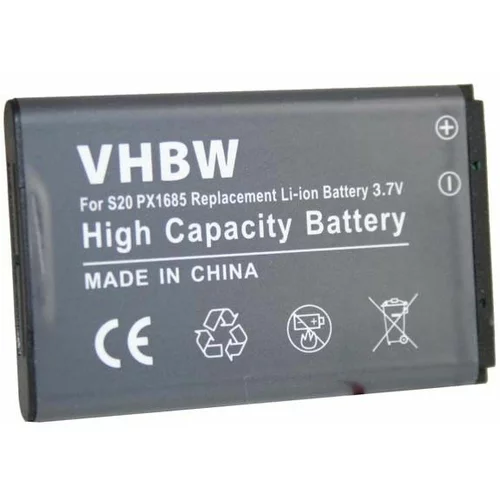 VHBW Baterija PX1685 za Toshiba Camileo S20 / S40 / S45, 1100 mAh