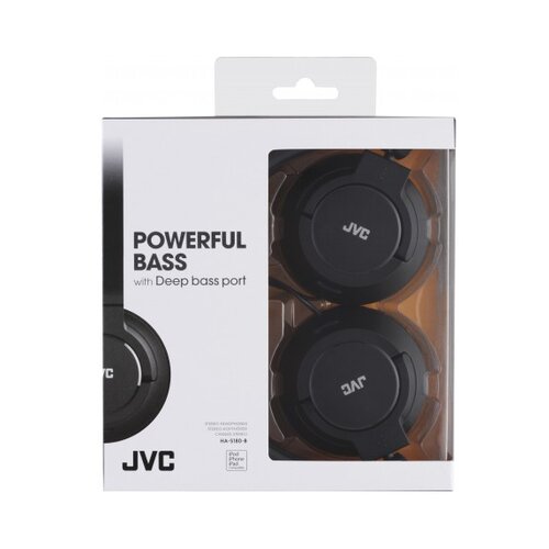 JVC HA-S180B slu&amp;scaron;alica, crna Slike