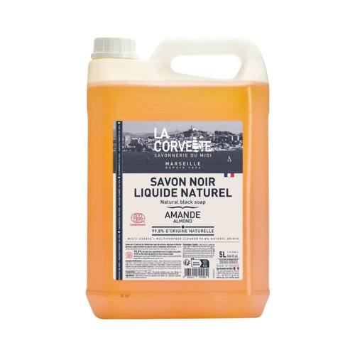 La Corvette Črno tekoče milo - Mandlji - 5 l Slike