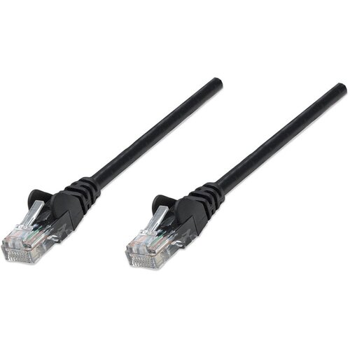 Intellinet UTP Cat5e,CCA,U/UTP, PVC,RJ45, 5m, crni 320771 Cene