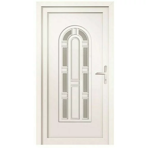RORO PVC ulazna vrata BAZ 1450 (D x Š x V: 70 x 1.000 x 2.100 mm, DIN desno, Bijele boje)