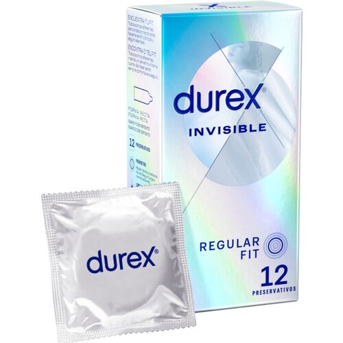 Penthouse Durex - Invisible Extra Fine 12 enot, (21404639) Slike