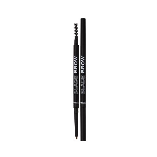 Revolution Relove blade brow svinčnik za obrvi 0,1 g odtenek dark brown Slike