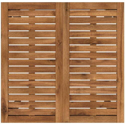  Stol za bar u vrtu Prirodna i kava 70 x 68,5 x 105 cm Slike