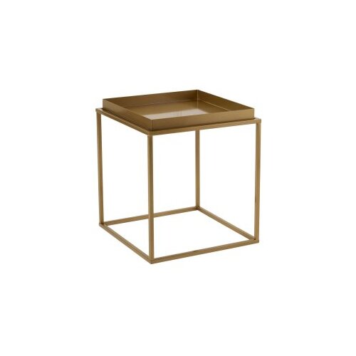 Hanah home Club sto Shb-18-A, 45x45x52 cm, zlatna boja Cijene