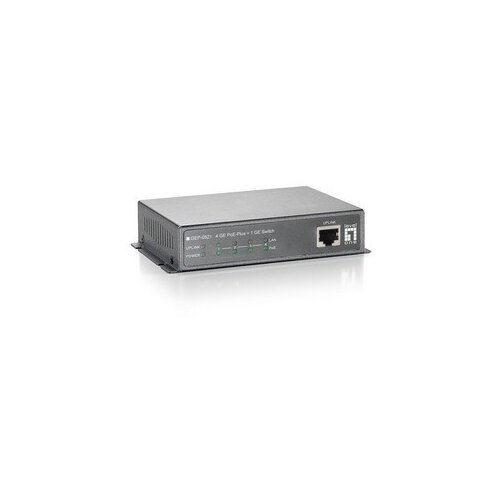 Level One Switch 4x GE GEP-0521 115W 4xPoE+ Slike