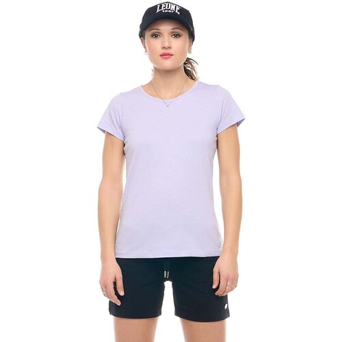 Leone 1947 Majice s kratkimi rokavi Woman T-Shirt Short Sleeves New Basic Vijolična Cene