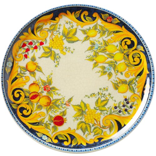 Hendi Močan porcelanski krožnik za pico Blackboard Napoli premera 33 cm - SET 6 kom., (21397893) Cene