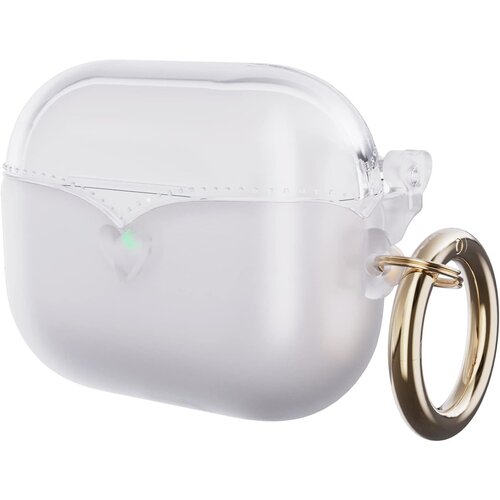 NIKCORP Etui za AirPods Pro 2 / 1, prozoren mehak TPU ovitek z motivom srca, zlatim karabinom in orodjem za odstranjevanje, (5000149611) Cene