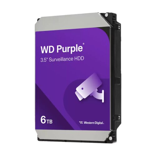 Western Digital 6TB Purple 3,5" SATA 6Gb/s 5640rpm 256MB HDD disk Cene