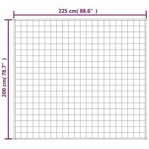  Te&amp;scaron;ka deka svijetla krem 200x225 cm 9 kg od tkanine Slike