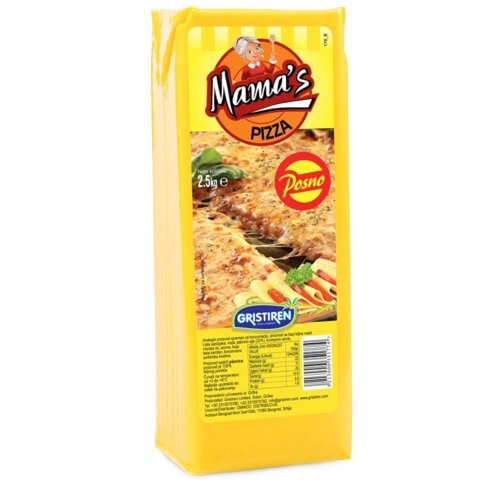Mamas sir biljni pizza 1kg Slike
