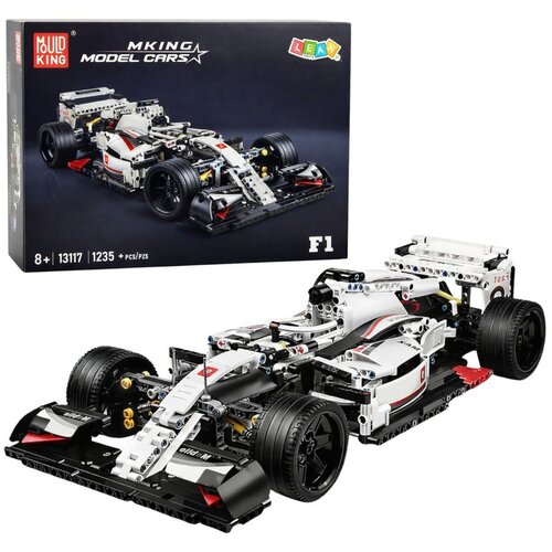  Građevinske kocke F1 trkaći automobil bijele i crvene boje 1235 kom. Cijene