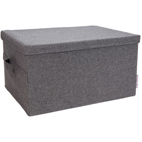Bigso Box of Sweden Siva škatla za shranjevanje Wanda, 34 x 25 cm Cene