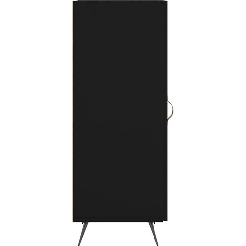  Komoda crna 34,5 x 34 x 90 cm od konstruiranog drva Slike