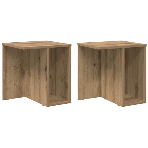  Konačna Stolić 2 pcs Umjetnički hrast 37 x 32 x 40 cm Slike