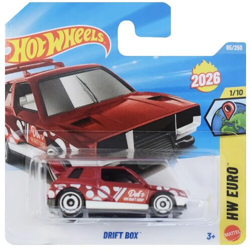 Mattel hot wheels: drift box bordo mali automobil 1/64 - Slike