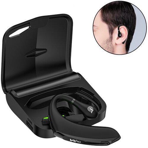 Venisymlis Slu&amp;scaron;alka Bluetooth za vožnjo, brezžične mono slu&amp;scaron;alke z mikrofonom, (22102339) Slike