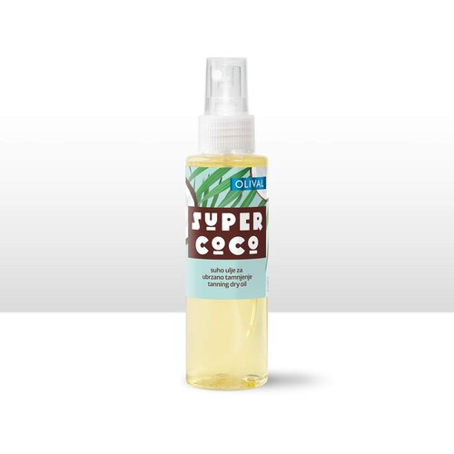OLIVAL SUPER Coco suho oljno pr&amp;scaron;ilo za sončenje 100 ml Slike