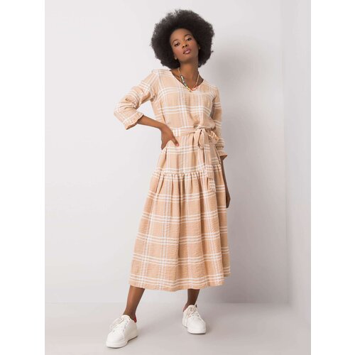 LAKERTA Dress-LK-SK-508074.39P-beige Cene